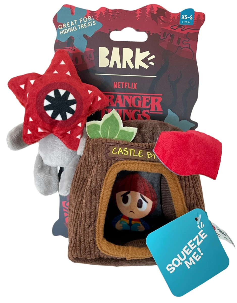 Bark Box Netflix Stranger Things Castle Byers Squeak Crinkle Dog
