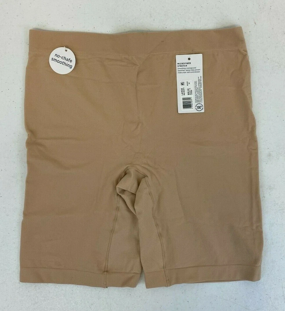 Jockey Women's Skimmies Slipshort Light Boy Shorts Size Large 