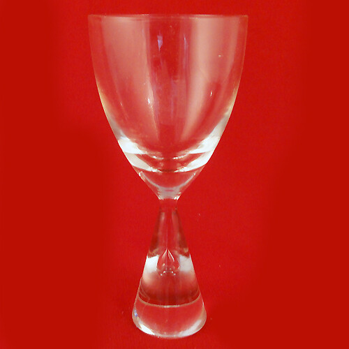 HOLMEGAARD PRINCESS Teardrop White Wine 5.5" tall NEW NEVER USED made in Denmark - Picture 3 of 8