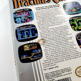 Castlevania III: Dracula's Curse (Nintendo NES, 1990) autentico completo testato