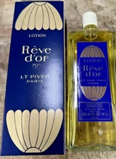 REVE D'or  “ Dream Of Gold” Lotion By L T Piver Paris 423ml 14.25 oz.