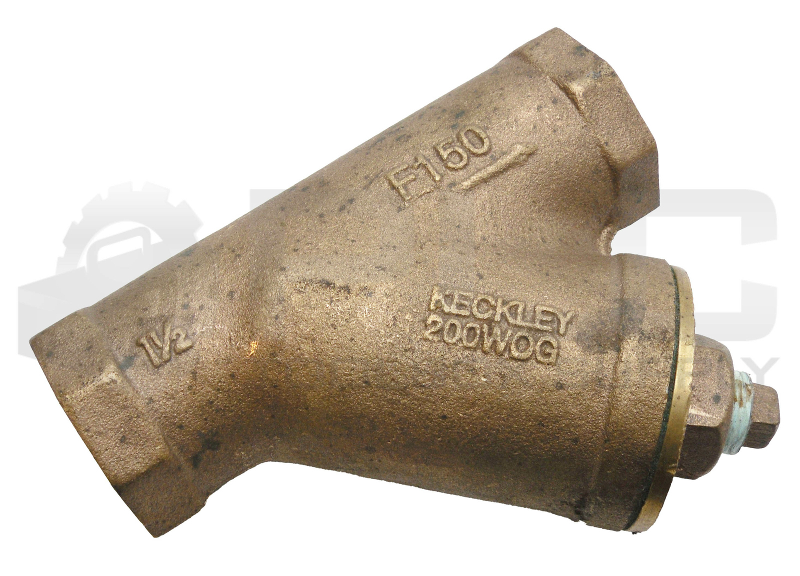 NEW KECKLEY F150 BRONZE STRAINER 1 1/2" 200WOG eBay