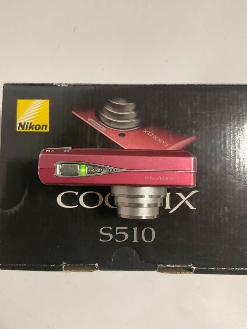 Nikon COOLPIX S510 Pink Digital Camera 8.1MP 3x Optical Zoom Nikon COOLPIX S510 Pink Digital Camera 8.1MP 3x Optical Zoom