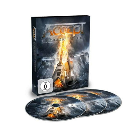 ACCEPT - SYMPHONIC TERROR - LIVE AT WACKEN 2017 CD - LIMITED EDITION SLIPCASE
