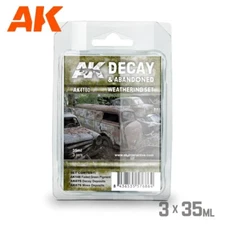 AK Interactive: Decay & Abandoned - Weathering Set - AK4180