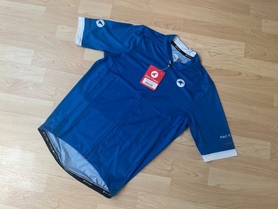 NEU Pactimo Herren Ascent Aero Mesh S/S Trikot blau Large neu mit Etikett