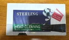 Sterling VCR Video Head Cleaner Cleaning Video Cassette Dry Type  New  Sealed