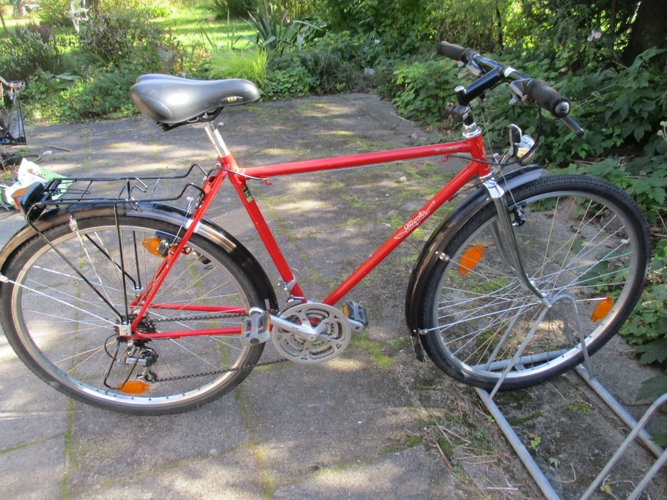 Utopia Fahrrad "Black Bird" 28 " Herrenfahrrad, Suntour XCExpert Schaltung