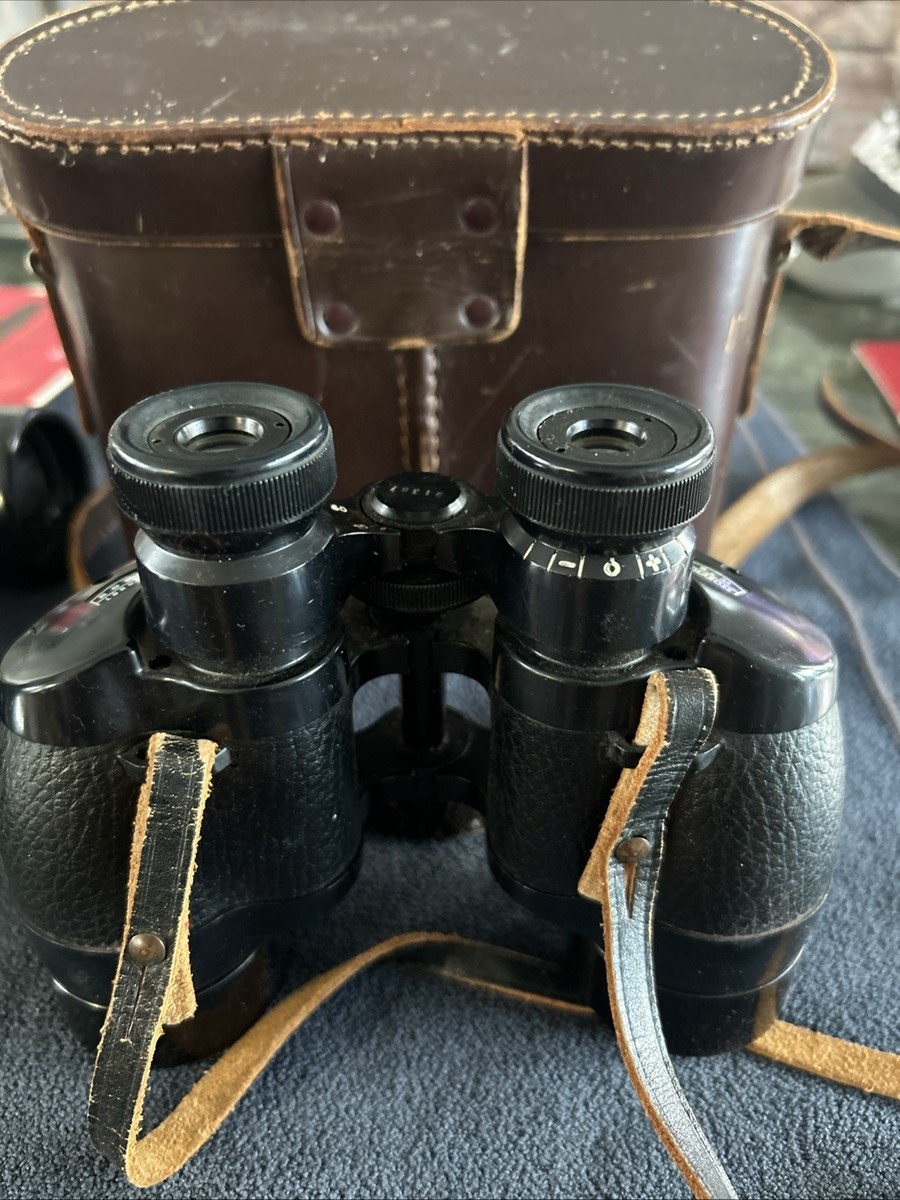 VTG Antique Ross London Binoculars Solaross 9x35 with Original