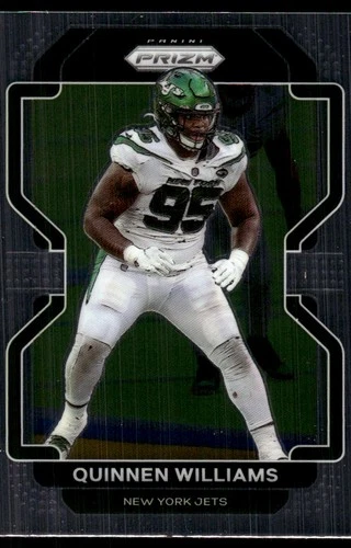 Quinnen Williams 2021 Panini Prizm #89 Jets NFL READ FREE SHIPPING AutographDen