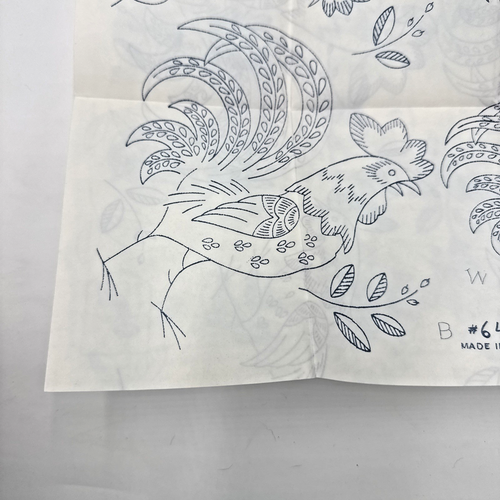Vogart Vintage New Repeat Transfer Patterns #646 Rooster - Picture 7 of 10