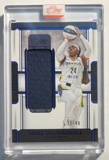 2025 Panini One And One WNBA #MB-AO Arike Ogunbowale Blue /49