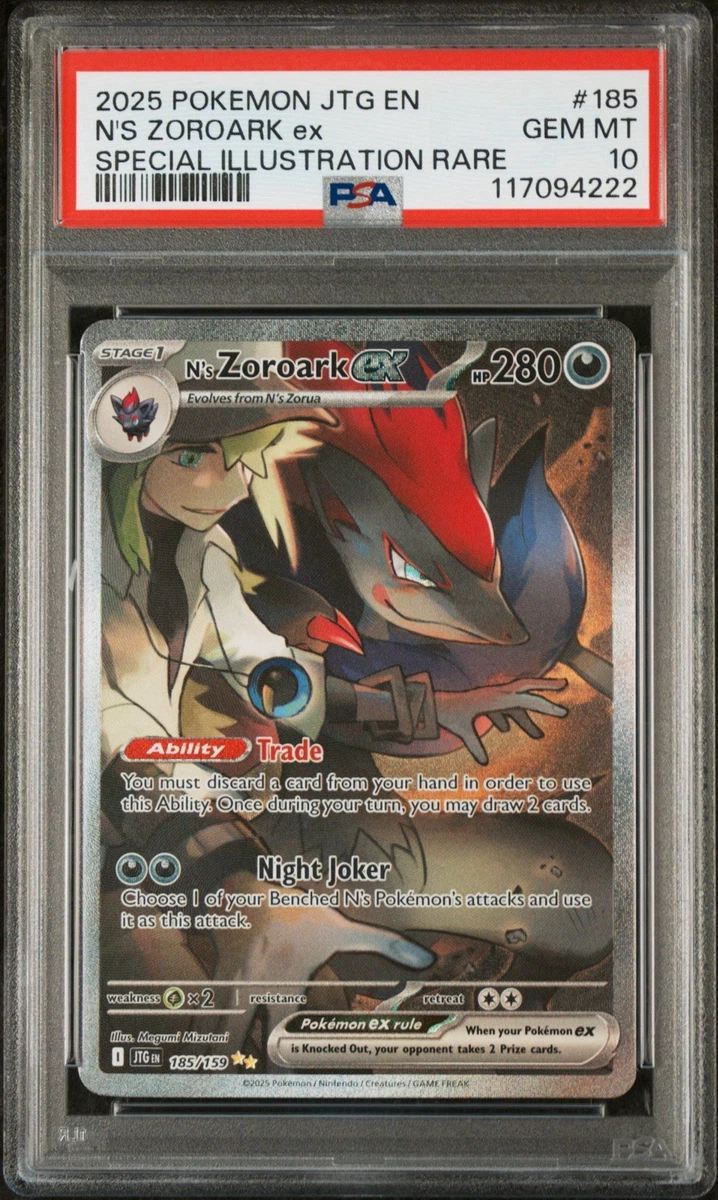 N's Zoroark Ex Pokémon TCG Cards for sale | eBay