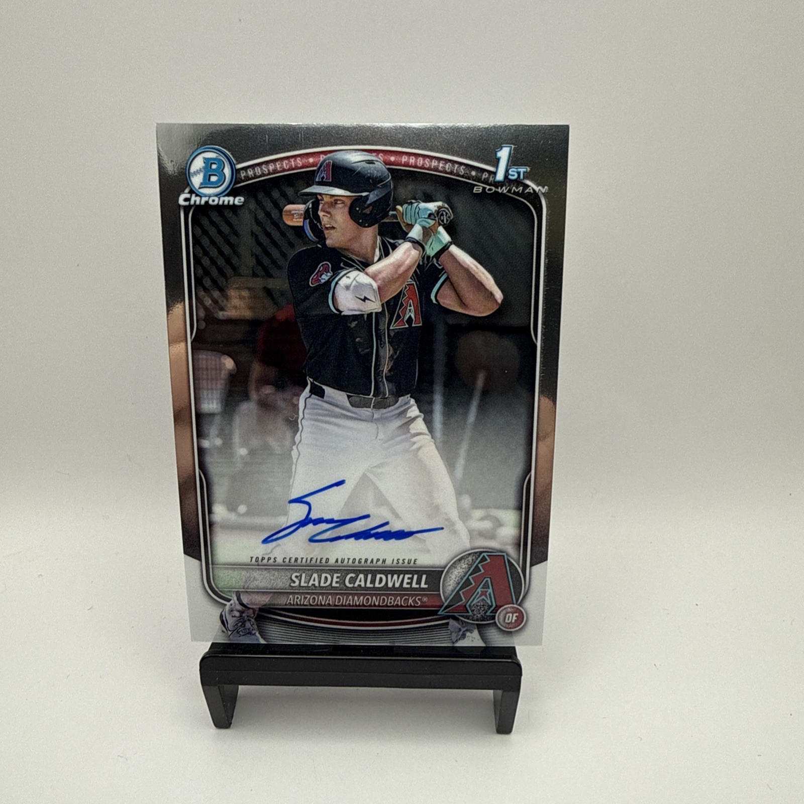 2025 Bowman - Chrome Prospect Autographs Slade Caldwell #CPA-SC (AU, RC)