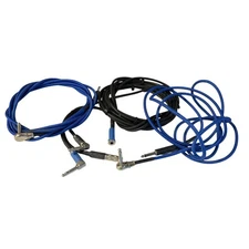 Lot of 4 Switchcraft Music Amp Cables - As Pictured