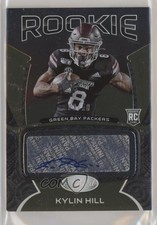 2021 Certified Rookie Signatures Mirror Etch Bronze /50 Kylin Hill Auto n1u