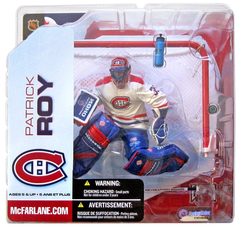 NHL Sports Picks Hockey Series 5 Patrick Roy Action Figure [White