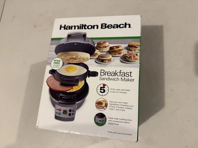 Hamilton Beach 25478 Breakfast Sandwich Maker - Silver