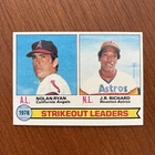 1979 79 Topps Baseball Card #6 Strikeout Leaders Nolan Ryan Richard NMMT 001 B