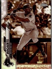 2020 Topps Chrome #137 Xander Bogaerts Sepia Refractor