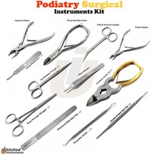 Podiatry Surgical Tools Ingrown Toenail Removal Surgery Nail Extraction Kit
