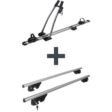 Dachträger + Fahrradträger für 1 Rad - für VW Passat Alltrack Kombi B7 3C FPA