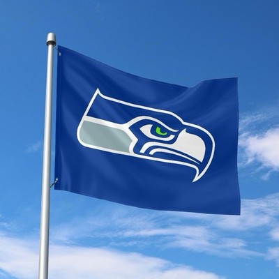 Seattle Fans Football Team 3x5 ft Flag Banner Man cave