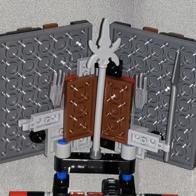 LEGO Ninjago set 2508 Blacksmith Shop with Minifigures & Instructions