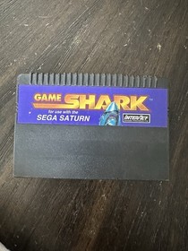 GAME SHARK Sega Saturn Game Enhancer Memory Cheats Codes Original Authentic