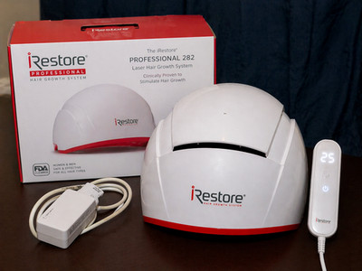 iRestore Professional 282 Laser Hair Growth System FDA Cleared LLLT Helmet