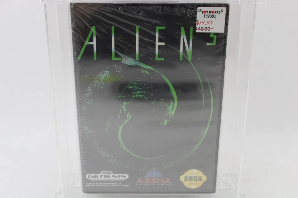 Alien 3 1993 Sega Genesis Wata Graded 9.6 A - Image 3 of 4