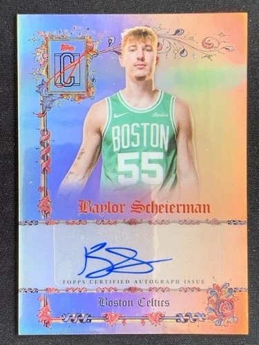 2025 Topps Signature Baylor Scheierman Base (RAW)
