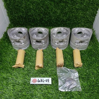 NOS Mitsubishi 4D56 4D55 Diesel Piston Set MD103318 STD Pajero L200 L300 Japan