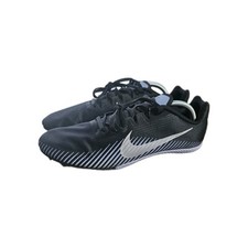 NIKE RACING Zoom Rival M Black Gray Track Racing Spikes AH1020-004 Mens Sz 11