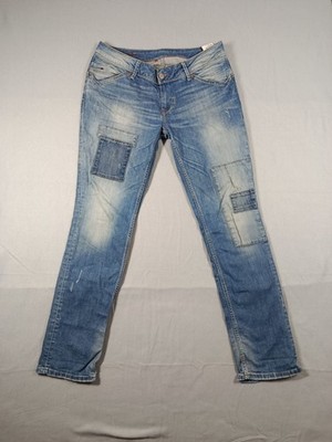 Hilfiger Jeans Damen Größe W33/L32 Victoria F09 Mountville Patch - Maße beachten