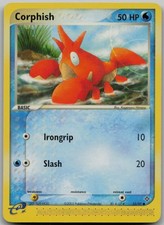 Corphish 53/97 Common EX Dragon LP Pokemon Card