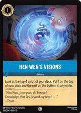 Hen Wen's Visions 161/204 Whispers in the Well Disney Lorcana 002006