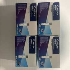 LOT Contour Next 7312 Diabetic Test Strips 400 Blood Glucose Strips 3Boxes NEW