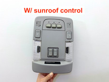 2009 -2011 Cadillac Dts Overhead Console Dome Map Light Homelink Sunroof Gray