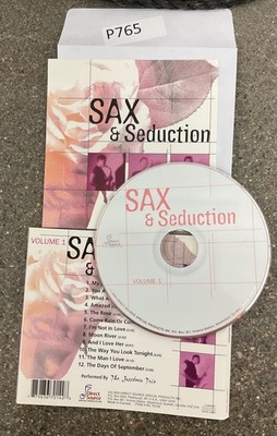 Sax & Seduction Volume. 1 by Various Artists (CD, 2001) No Case #P765