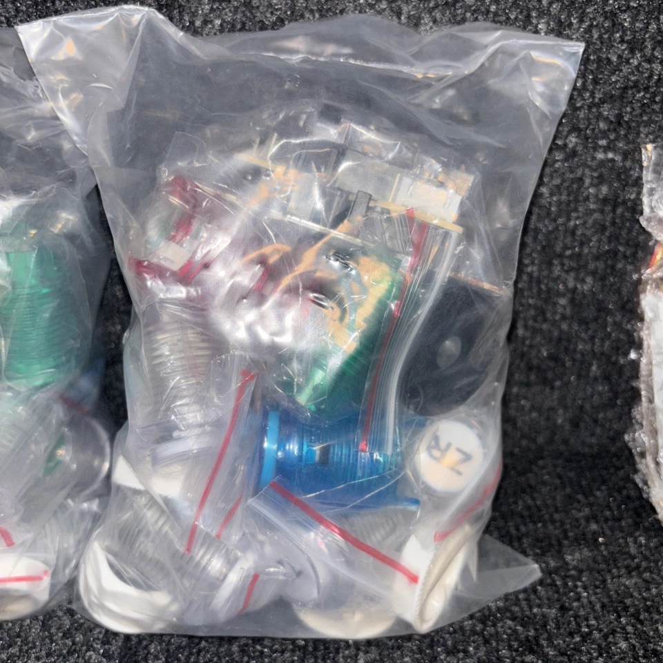 SJ@JX 2 Player Arcade Game Controller DIY Kit, LED, USB for PC, MAME, Raspber... - Image 3 of 4