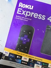 Roku Express Streaming Player HD Media Streamer With Remote & HDMI Cable