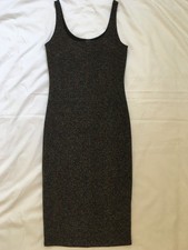 Forever 21 Midi Bodycon Dress - Sleeveless - Multicolor Metallic Shimmer - S