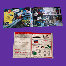 LEGO 1989 Legoland Technic Set Number 8054 Retired Box Instructions READ DESC.