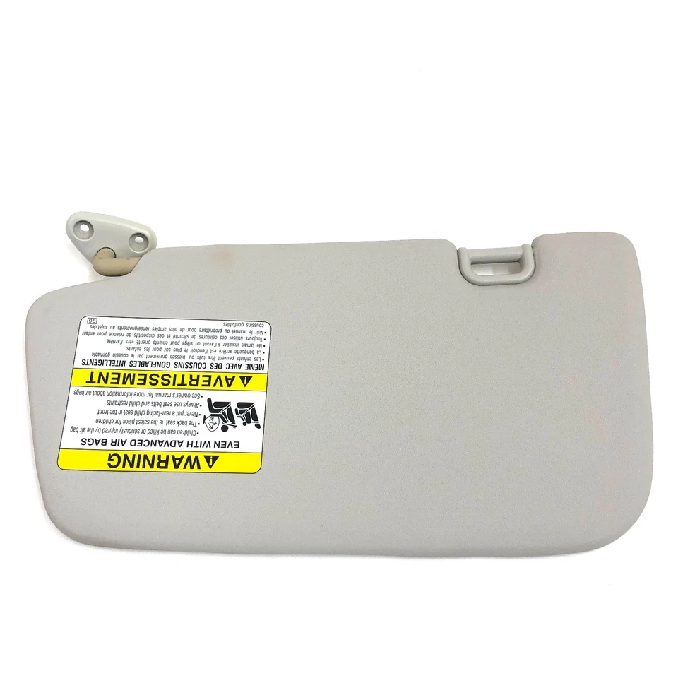 Subaru Impreza 2008-2011 parasol pasajero OEM GRIS lado derecho vinilo Foto 3 de 3