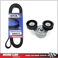 Serpentine Belt Drive Component Kit for 2004-2006 Jeep Commander Grand Cherokee
