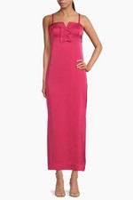 Lilly Pulitzer Jean Bow Midi Dress - Raspberry Rouge (Size 10)