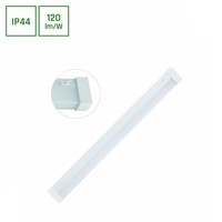Led Aquatica Badezimmerleuchte 15W Eckig 1800Lm IP44 Mit Schlater Warm 3000K