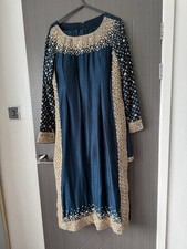 Asian Pakistani Indian Wedding Party Wear Shalara Salwar Kameez Dupatta