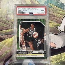 2024 Panini Instant WNBA Angel Reese #2 Jungle /25 PSA 9